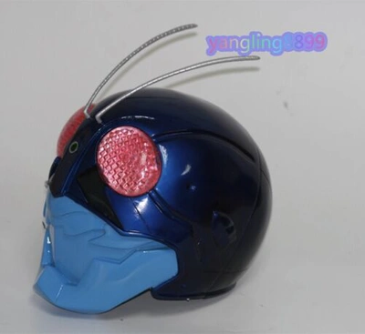 Pre-owned Handmade Kamen Rider The First Cosplay Helmet Masked Rider Led Mask Halloween Party Props In As Shown
