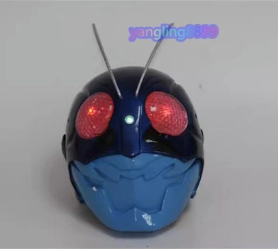 Pre-owned Handmade Kamen Rider The First Cosplay Helmet Masked Rider Led Mask Halloween Party Props In As Shown
