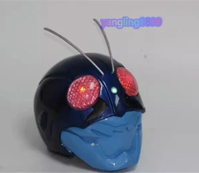 Pre-owned Handmade Kamen Rider The First Cosplay Helmet Masked Rider Led Mask Halloween Party Props In As Shown