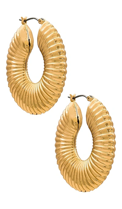 Shop 8 Other Reasons Coil Hoops In Metallic Gold