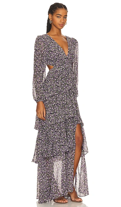 Shop Astr Anora Dress In Purple