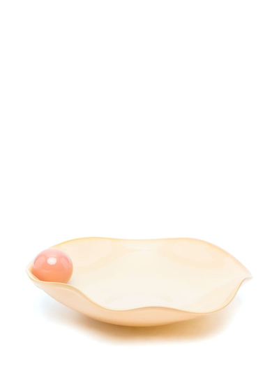 Shop Helle Mardahl Bon Bon Breakfast Plate In Gelb