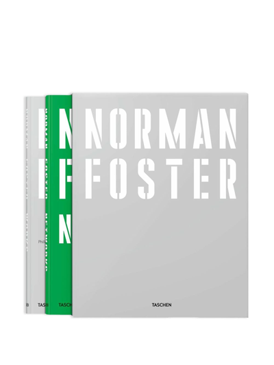 Shop Taschen Norman Foster Books (set Of Three) In Grau