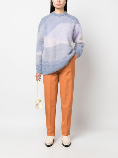 Rodebjer Megan Pleated Trousers In Braun