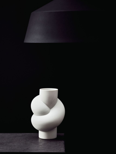 Rosenthal Node Porcelain Vase In Weiss