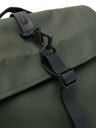 Rains W3 Foldover-top Backpack In Grün