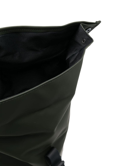 Rains W3 Foldover-top Backpack In Grün