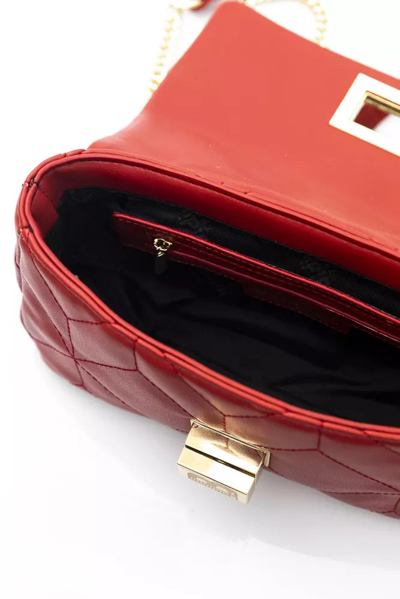 Baldinini Trend Black Cowhide Crossbody Bag