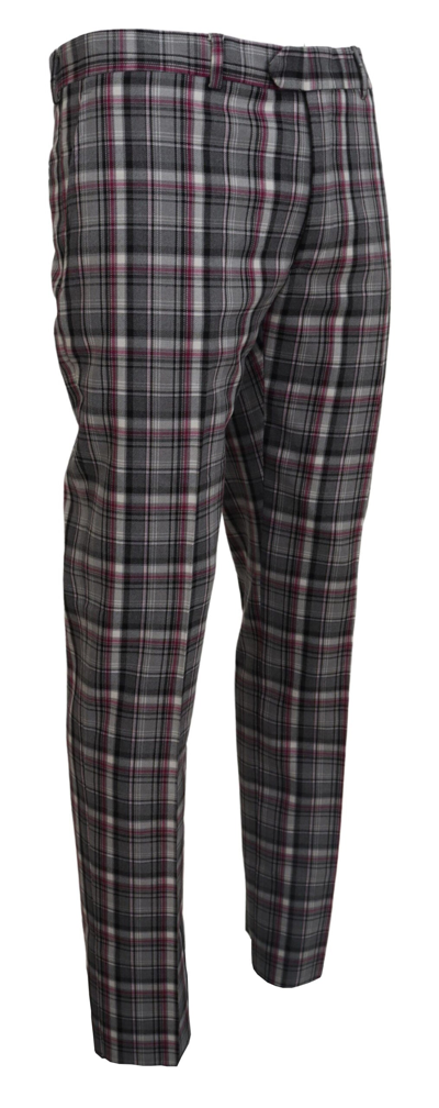 Shop Bencivenga Multicolor Checkered Men Men's Pants