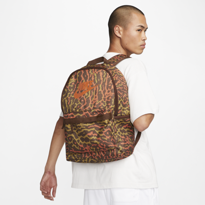 Shop Nike Unisex Heritage Backpack (25l) In Brown