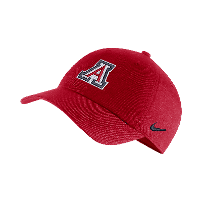 Shop Nike Arizona Heritage86  Unisex College Logo Cap In Red