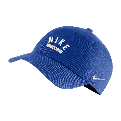Shop Nike Unisex Tennis Campus Cap In Blue