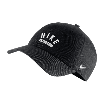 Shop Nike Unisex Football Campus Cap In Black
