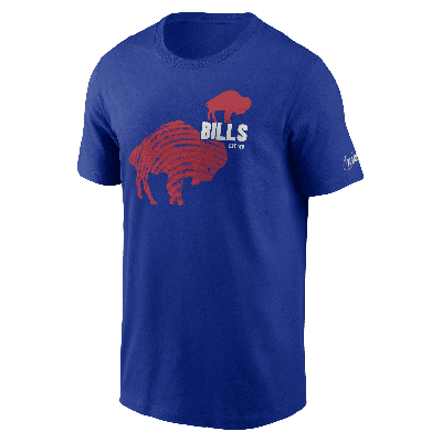 Shop Nike Buffalo Bills Logo Essential  Men's Nfl T-shirt In Blue