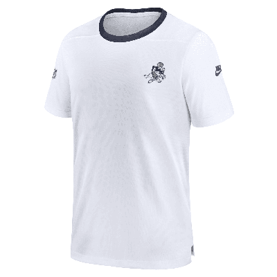 Shop Nike Dallas Cowboys Coach  Men's Dri-fit Nfl Top In White