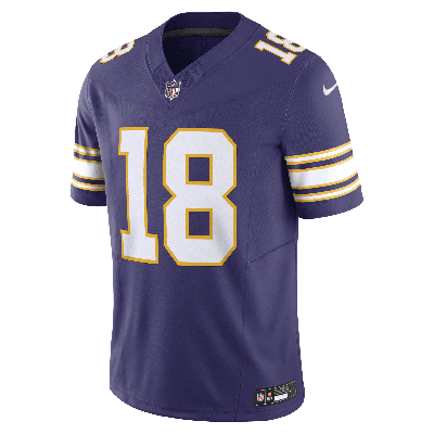 Shop Nike Justin Jefferson Minnesota Vikings  Men's Dri-fit Nfl Limited Football Jersey In Purple
