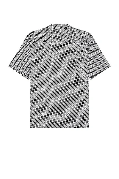 Shop Theory Irving Shirt In Baltic & White