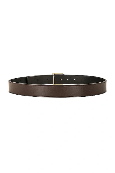 Shop Givenchy 4g Reversible Belt 35mm In Brown & Black