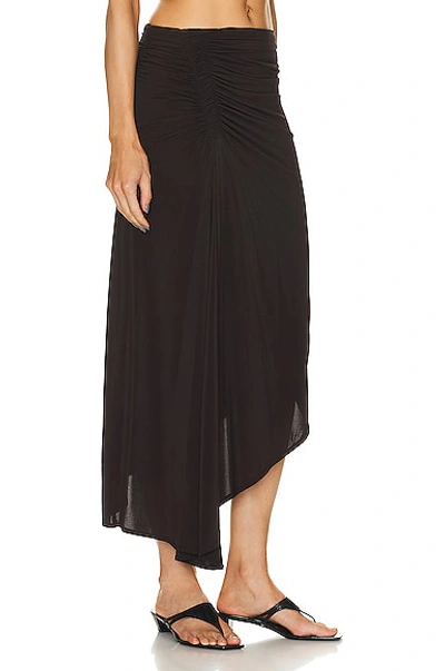 Shop A.l.c Adeline Skirt In Cocoa