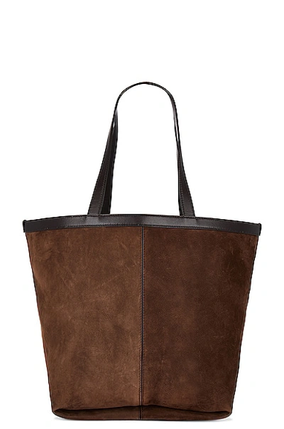 Shop Bottega Veneta Medium Flip Flap Tote Bag In Fondant & Muse Brass