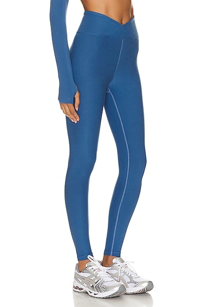 Shop Year Of Ours Stretch Veronica Legging In Tide Blue