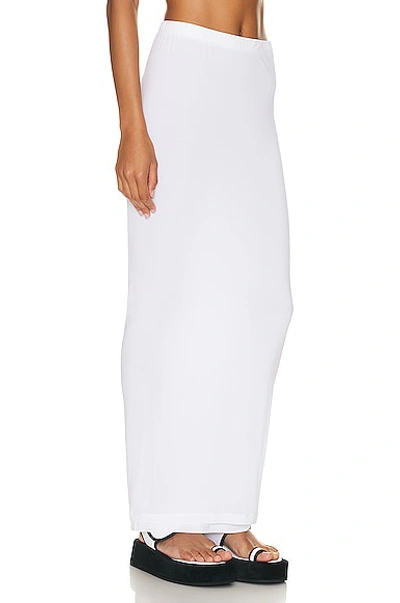 Wardrobe.nyc Layered Tube Skirt In White