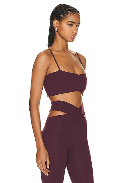 Shop Live The Process Orion Bra In Acai Berry