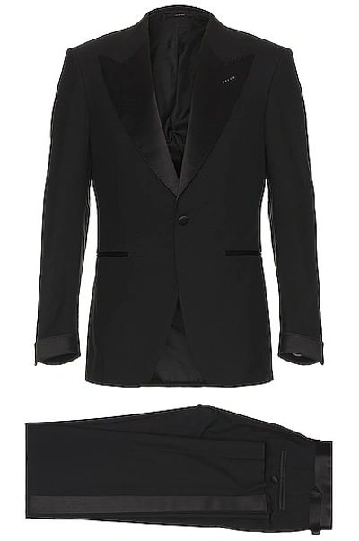 Tom Ford Two-piece Suit In Black
