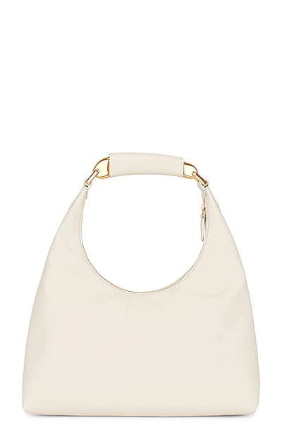 Shop Tom Ford Bianca Small Hobo Bag In Chalk