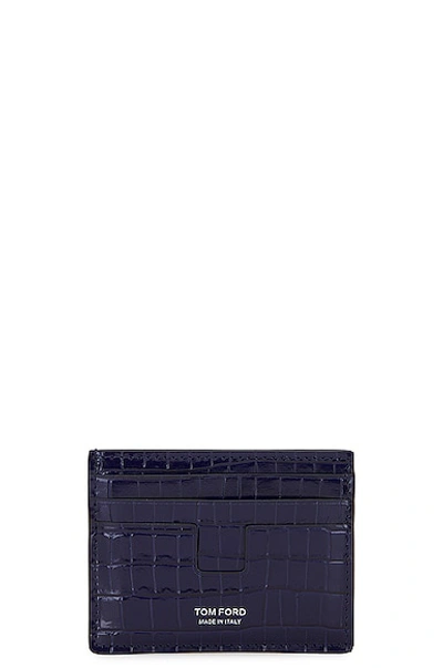 Shop Tom Ford Card Holder In Ink