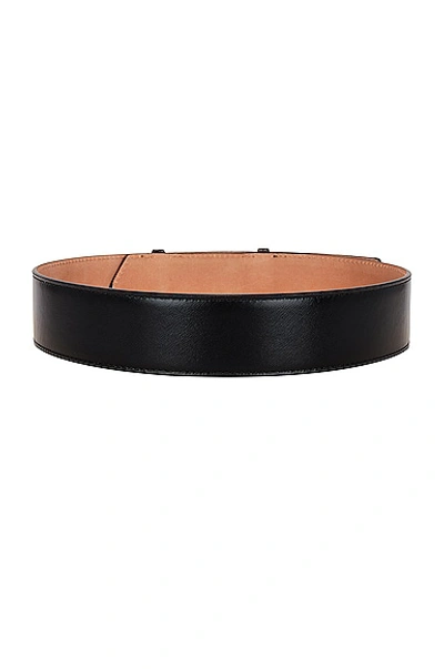 Shop Alaïa Leather Belt In Noir