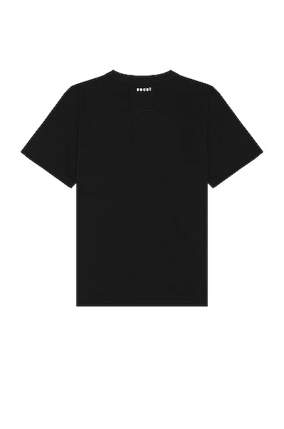 Shop Sacai Side Zip T-shirt In Black
