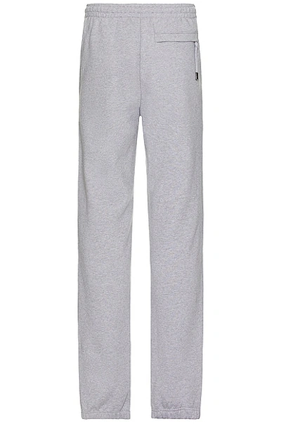Jacquemus Logo-print Organic Cotton Track Pants In Grey