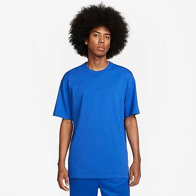 Shop Nike Men's Sportswear Premium Essentials T-shirt In Game Royal