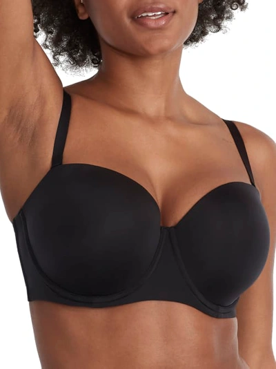 Shop Bare The Smooth Multiway Strapless Bra In Black