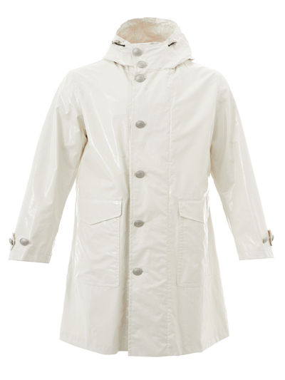 Shop Sealup White Long Men's Raincoat