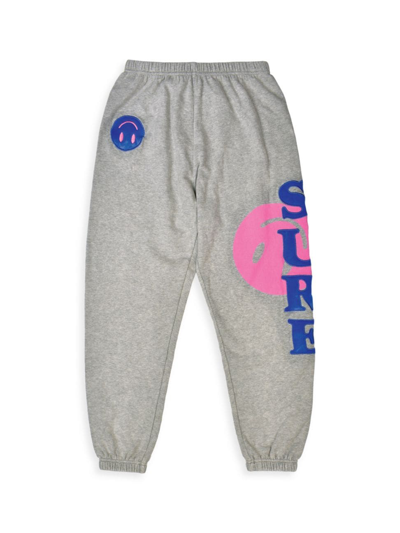 Shop Iscream Little Girl's, Girl's & Adult's Smiley Sure Sweatpants In Neutral