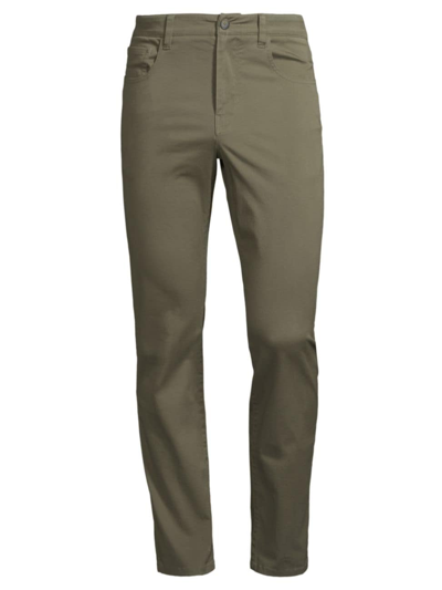 Shop Vince Men's Dylan Stretch-cotton Twill Pants In Tree