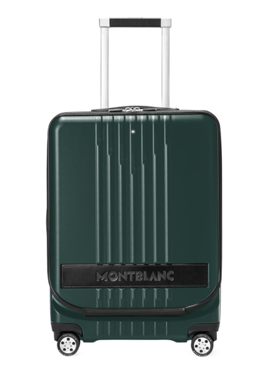 Shop Montblanc Men's My4810 Cabin Compact Hardside Spinner Suitcase In Green