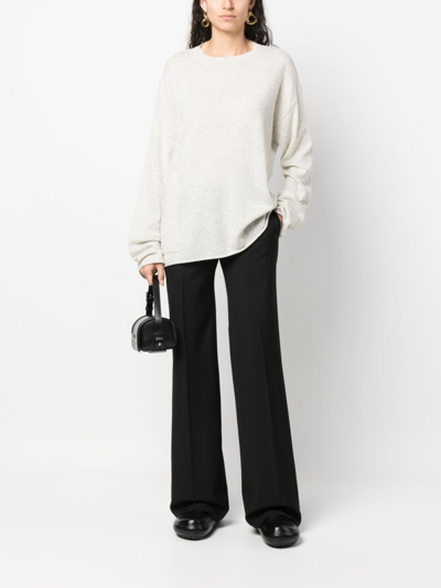 Quira Mid-rise Wide-leg Tailored Trousers In Black