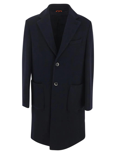 Shop Barena Venezia Wool Coat In Blu