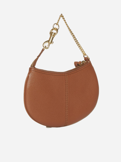 Shop See By Chloé Hana Leather Shoulder Bag In Caramello
