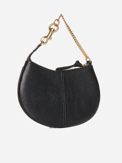 Shop See By Chloé Hana Leather Shoulder Bag In Nero