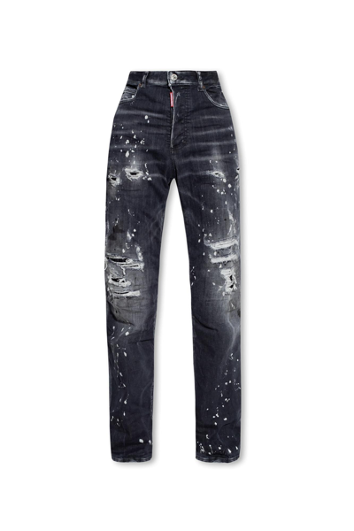 Dsquared2 Women's Roadie Denim Jeans In Nero