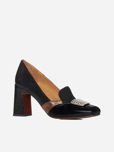 Shop Chie Mihara Ohico Leather Pumps In Black