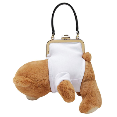 Shop Moschino Teddy Bear Shoulder Bag In Fantasia