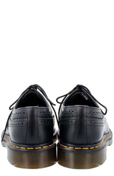 Shop Dr. Martens' 3989 Lace-up Brogue Shoes In Black Smooth