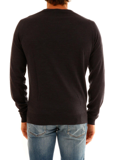 Shop John Smedley Lundy Knitted Jumper In Black