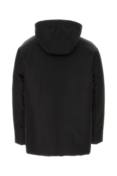 Black Re-nylon Down Jacket
