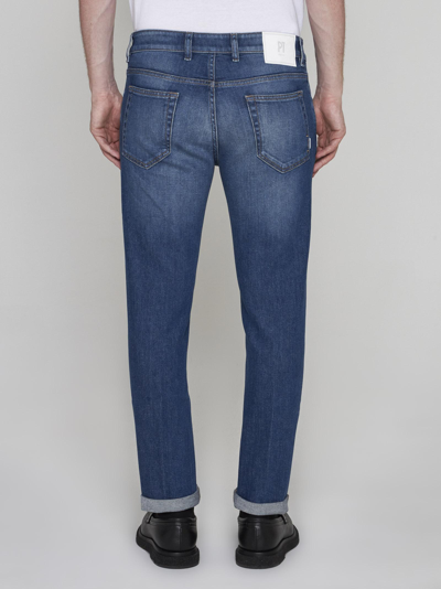 Shop Pt01 Reggae Jeans In Blu Denim
